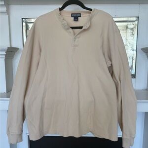 Lands' End Men's Long-Sleeve Henley Thermal